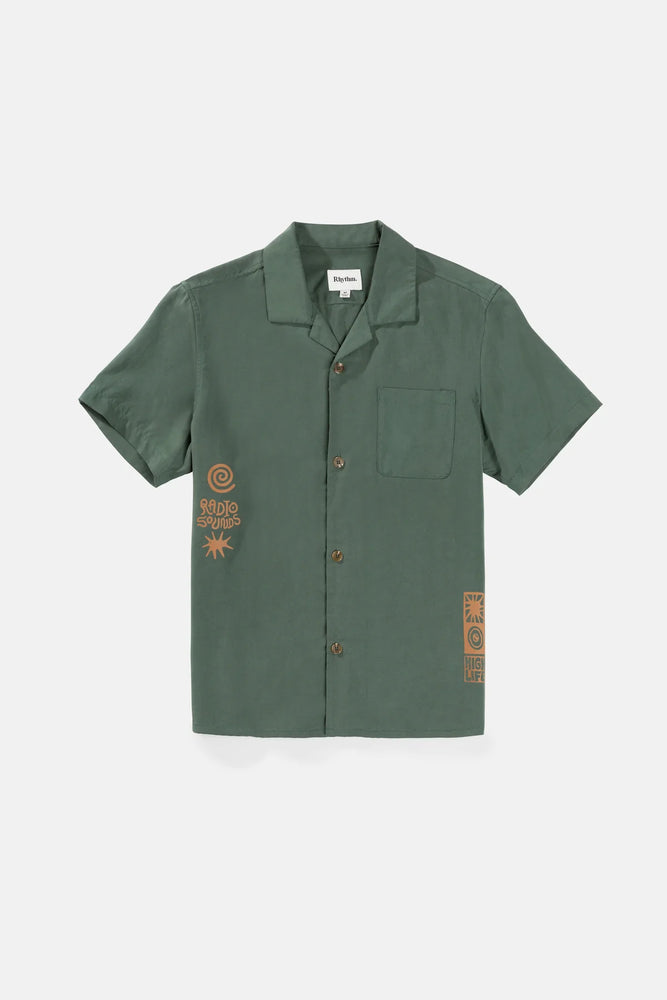 High Life S/S Shirt - Pine