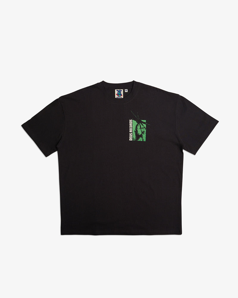 Time and Sound Tee- Anthracite