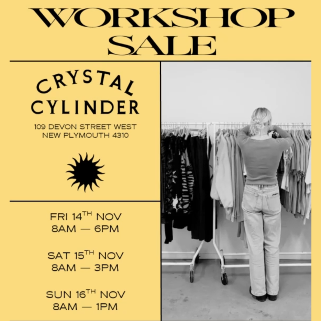 WORKSHOP SALE FRI 14 NOV - SUN 16 NOV