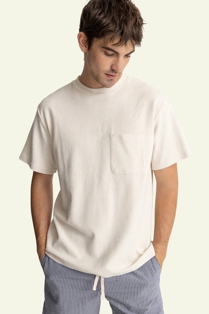 Vintage Terry S/S T-Shirt - Natural