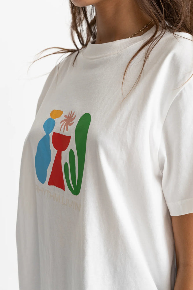 Lotti Boyfriend Tee - White