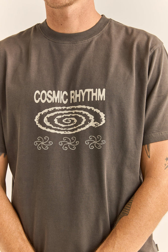 Swirl Vintage SS T-Shirt- Vintage Black