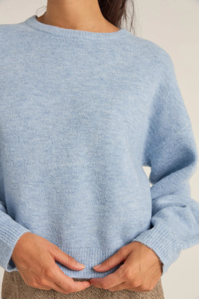 Powder Knit Jumper – Powdered Blue