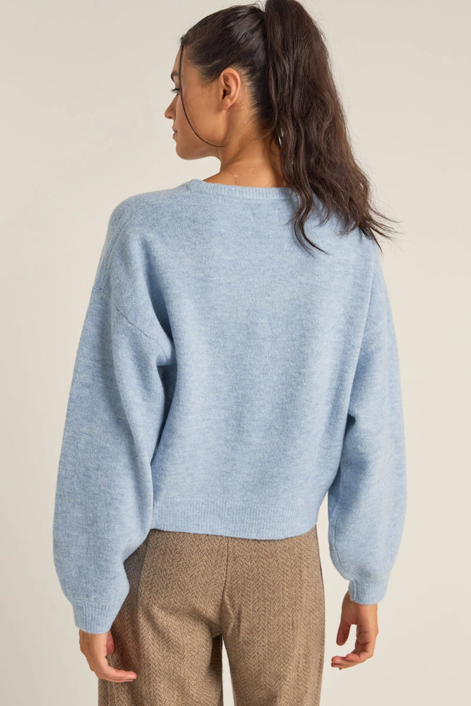 Powder Knit Jumper – Powdered Blue