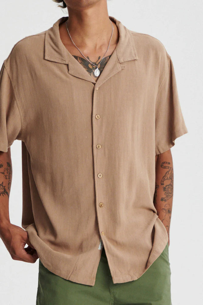 Ernie Resort Shirt - Taupe