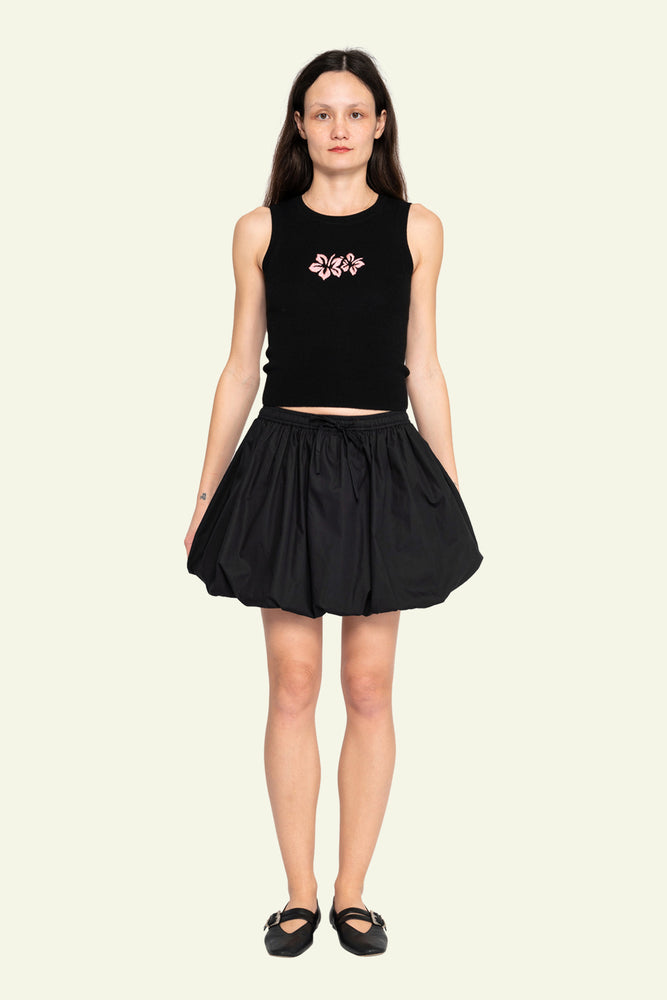 Pavlova Bubble Mini Skirt - Black