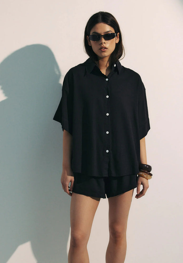 Boyfriend Shirt - Black