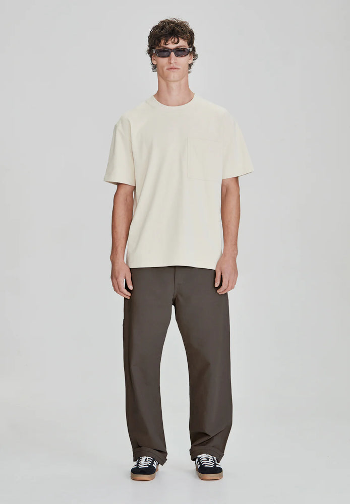 Mens Linen/Cotton Work Pant - Dust