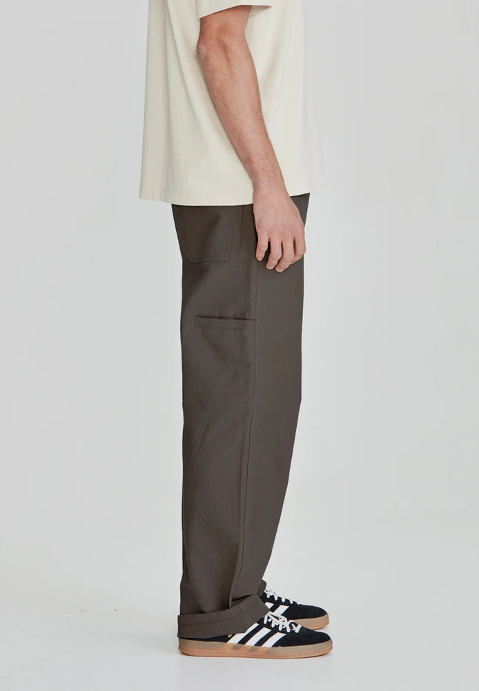 Mens Linen/Cotton Work Pant - Dust