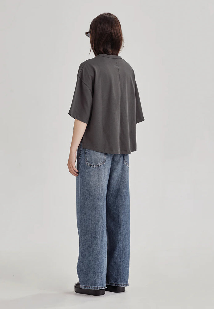 Heavy Boxy Tee - Graphite