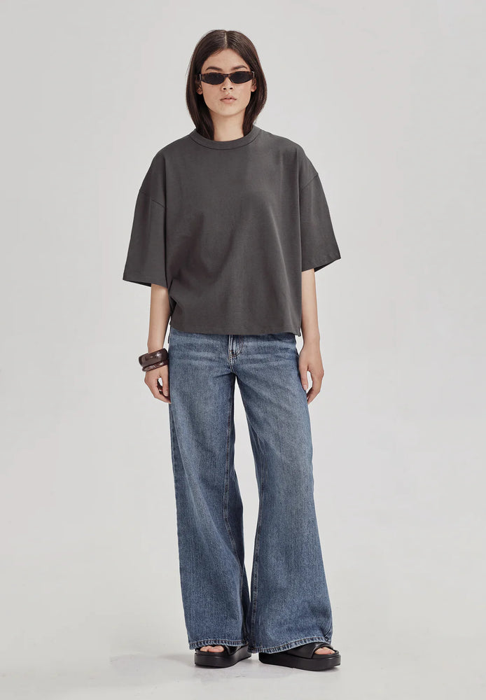 Heavy Boxy Tee - Graphite