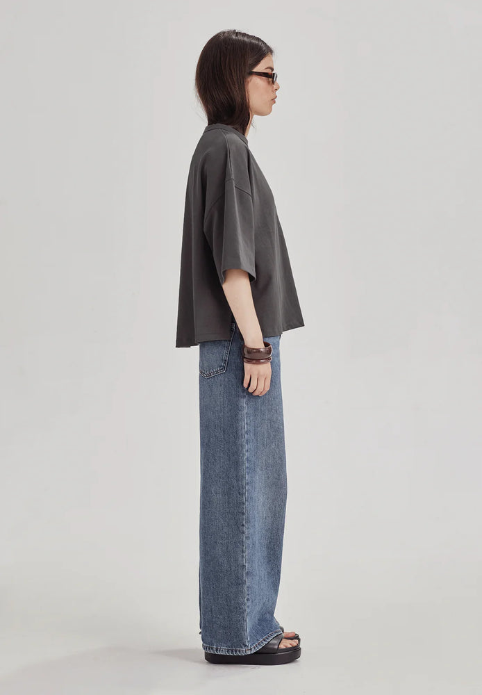 Heavy Boxy Tee - Graphite