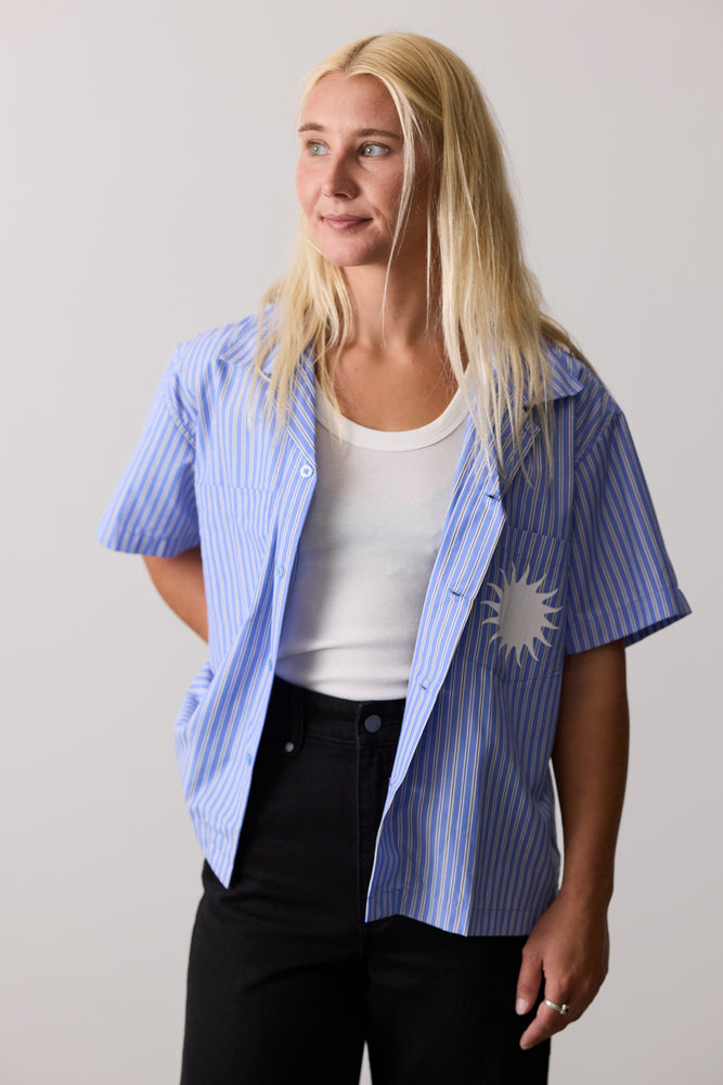 Womens Service Shirt Striped