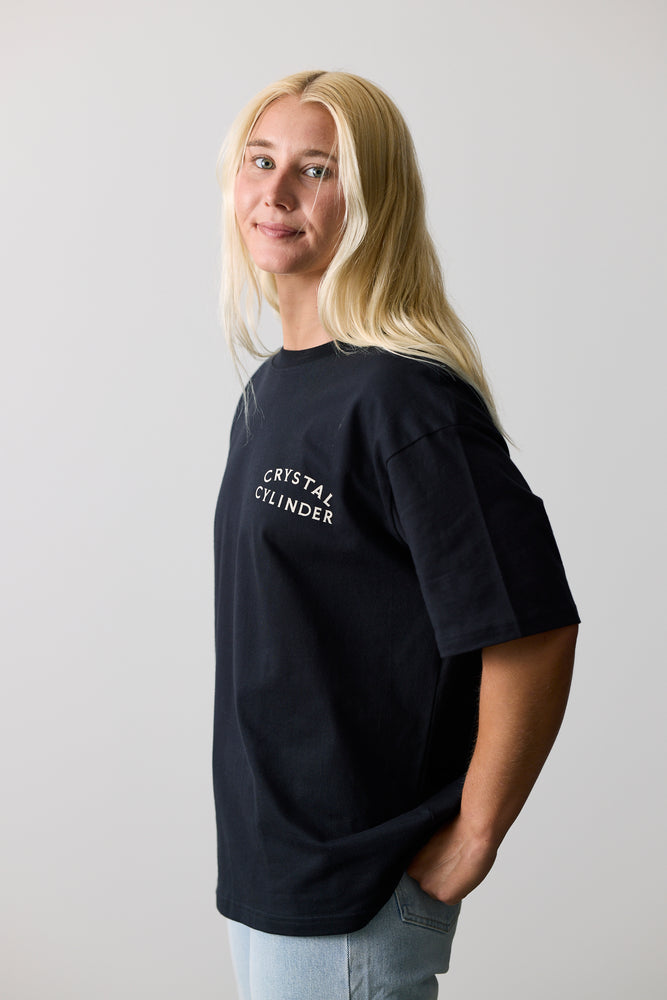 Womens Service Tee - Washed Black