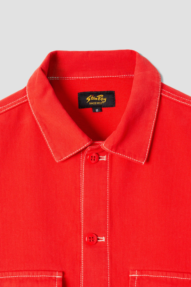 CPO Shirt - Aged Red Bedford Cord