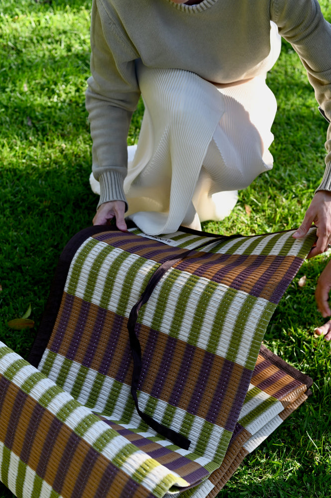 Woven Outdoor Mat - Bonsai