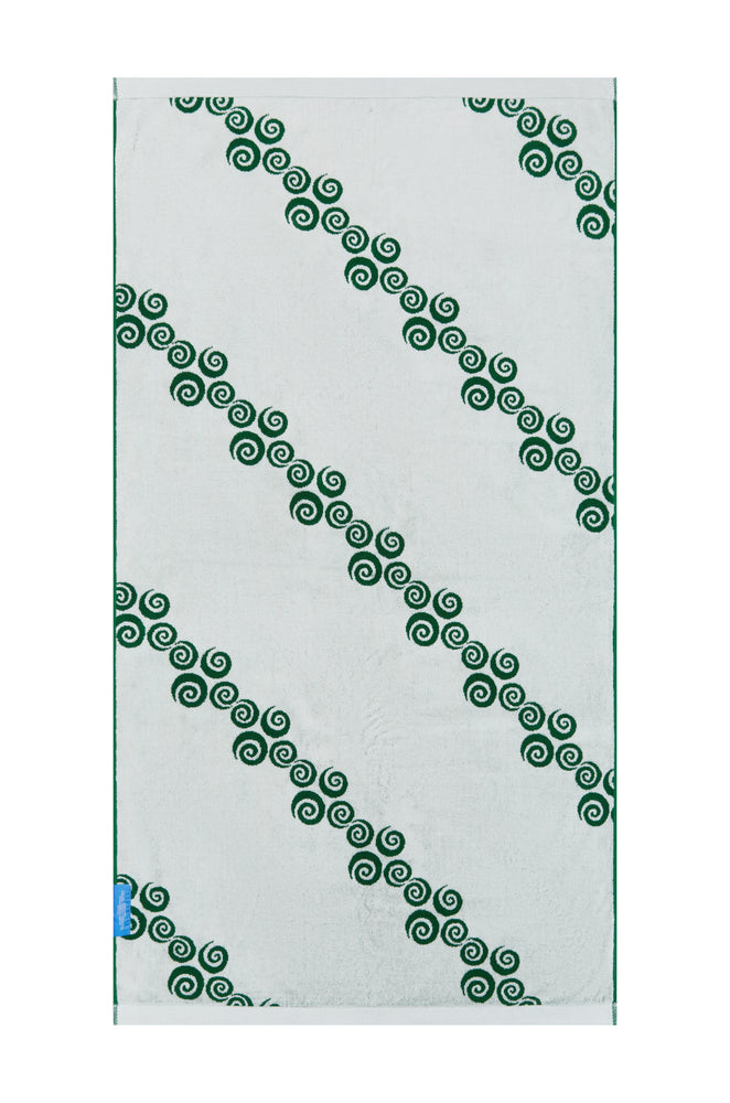 Dolomiti towel - Forest green