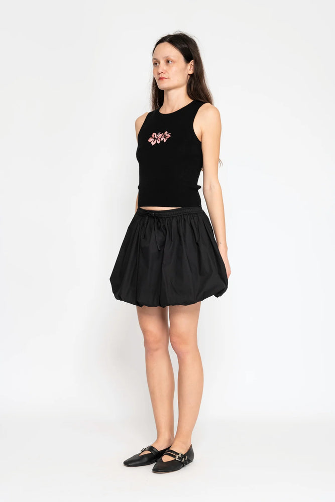 Pavlova Bubble Mini Skirt - Black