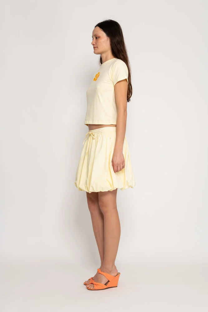 Pavlova Bubble Skirt - Butter