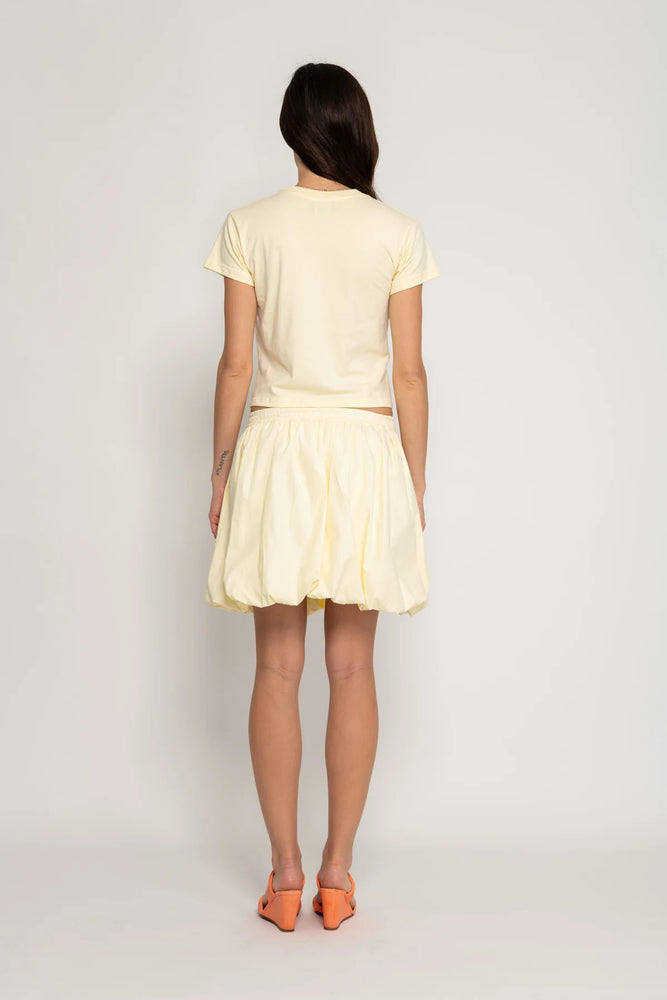 Pavlova Bubble Skirt - Butter