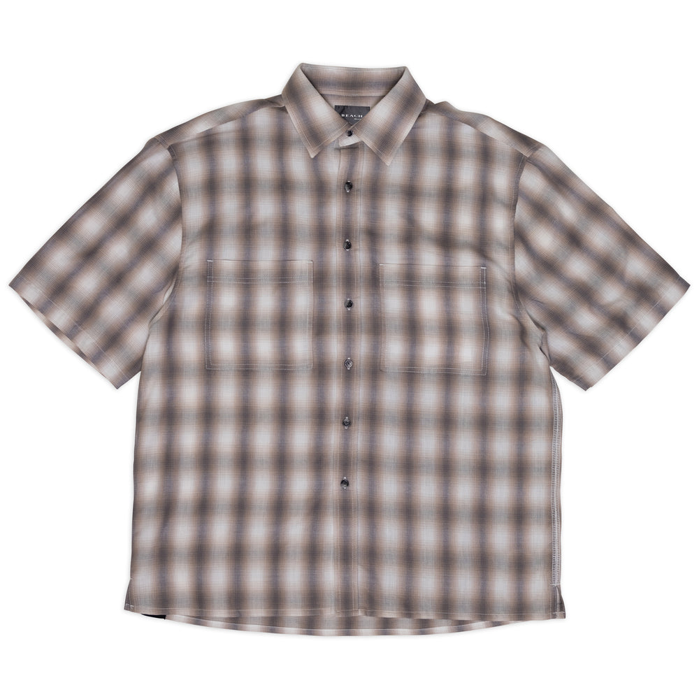 Pocket Shirt- Grey Plaid