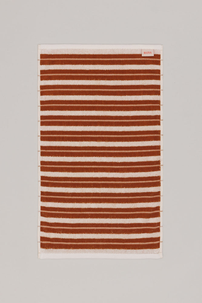 San Luis - Hand Towel - Fuyu / Chalk