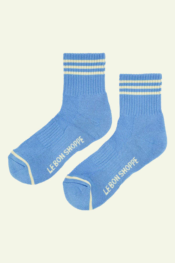 Girlfriend Socks - Parisian Blue
