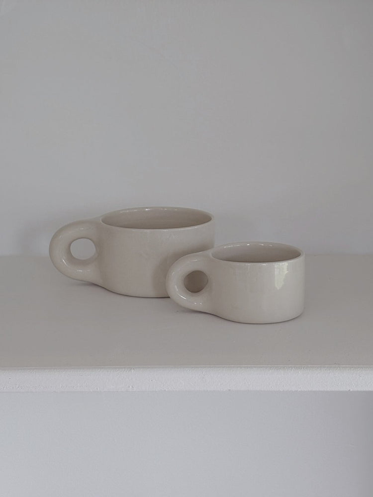 Mini Chubby Mug - Cream