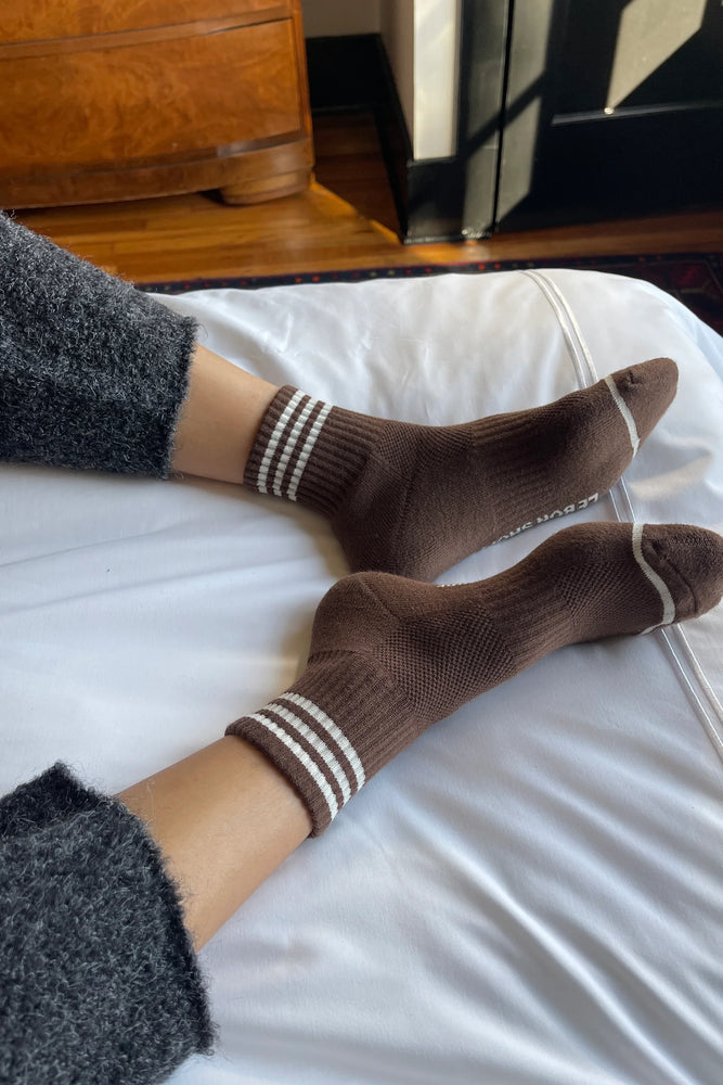 Girlfriend Sock - Mahogany
