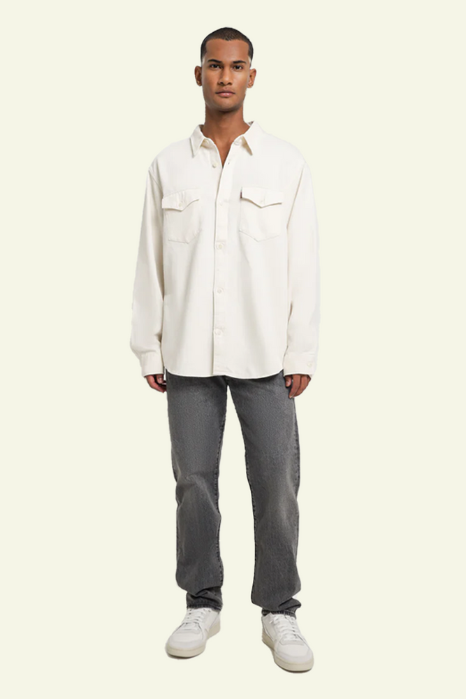 
            
                Load image into Gallery viewer, Levi&amp;#39;s Men&amp;#39;s Relaxed Fit Western Shirt - Fresh Ecru
            
        