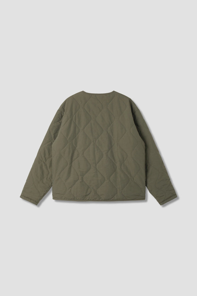 Quilted Liner Jacket - Olive