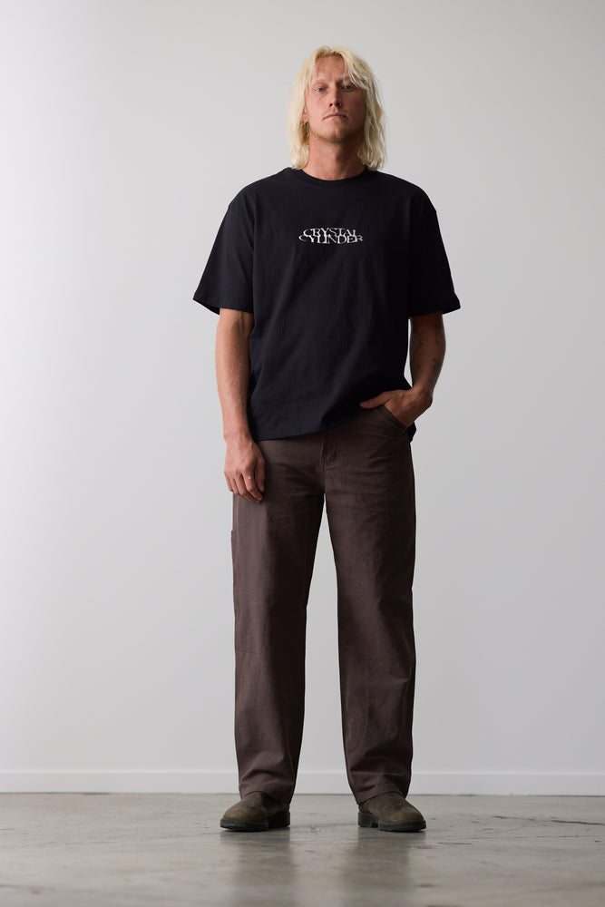 Mens Soft Core Tee - Washed Black