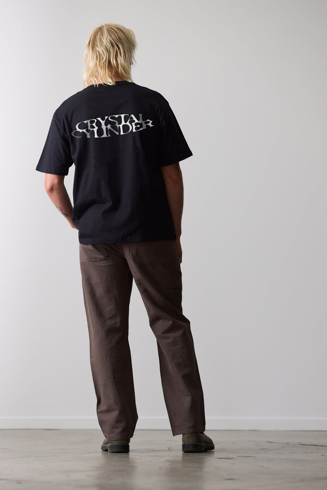 Mens Soft Core Tee - Washed Black