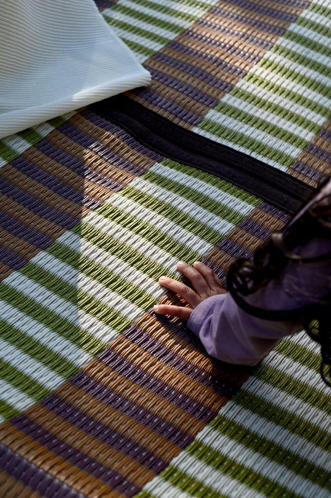 Woven Outdoor Mat - Bonsai