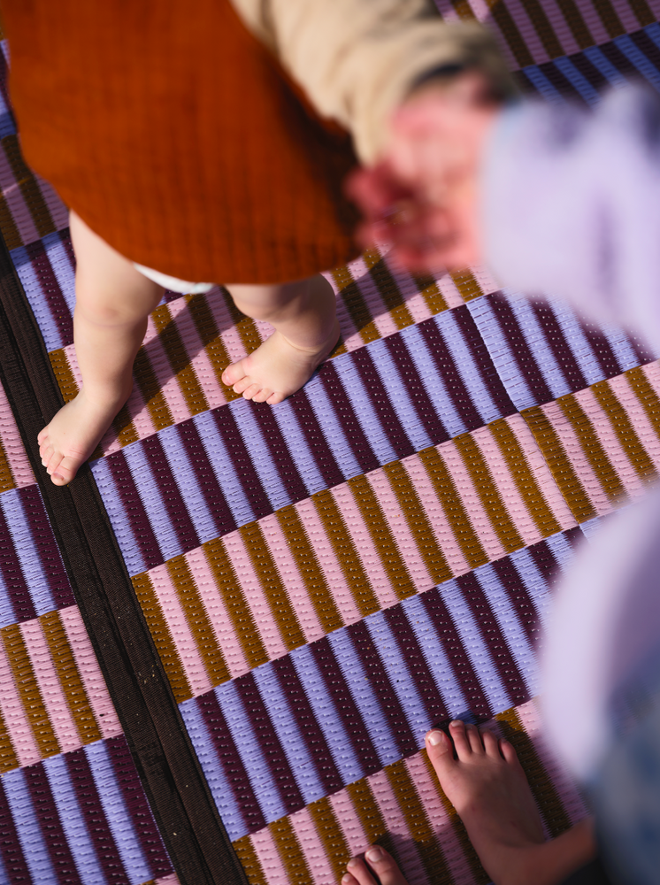 Woven Outdoor Mat - Sakura