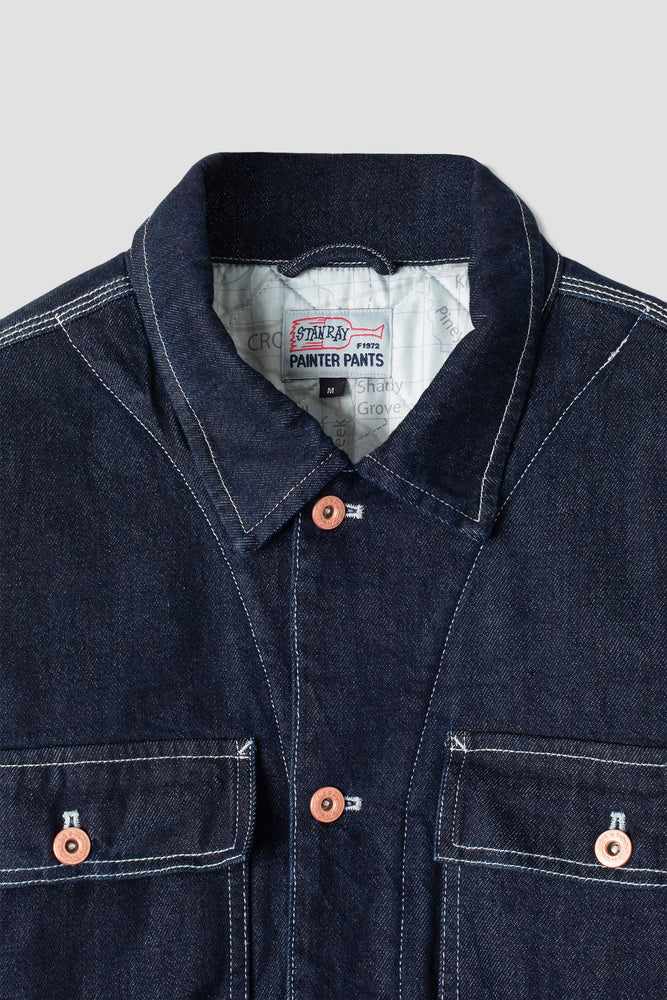 Trucker Jacket - Single Rinse Denim