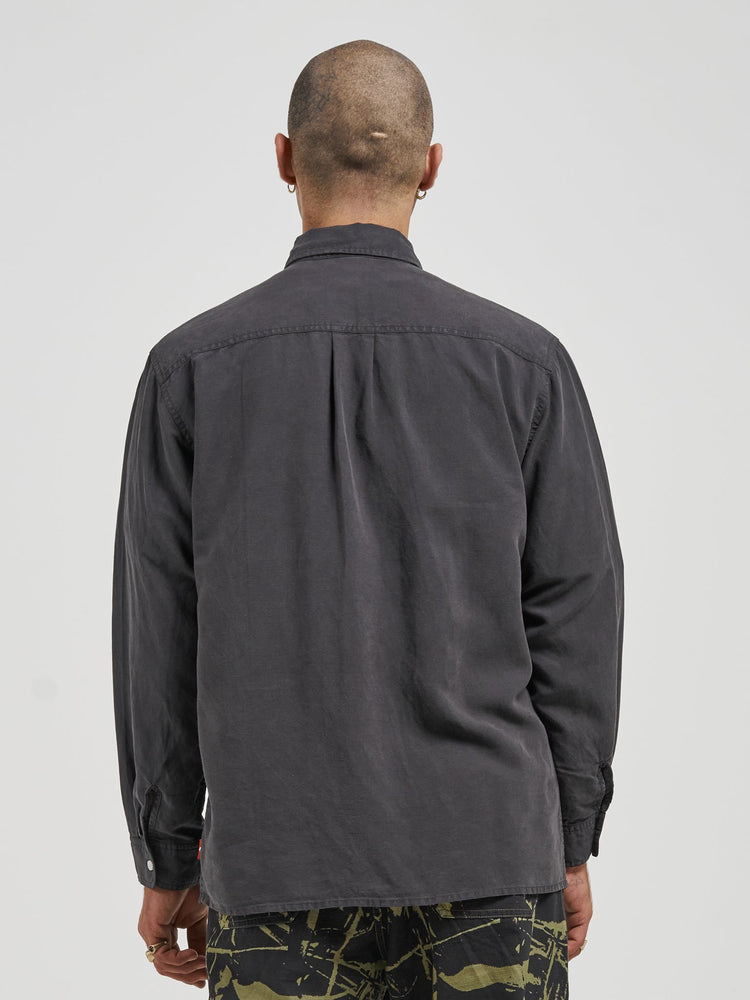 Cherub L/S Shirt -Worn Black