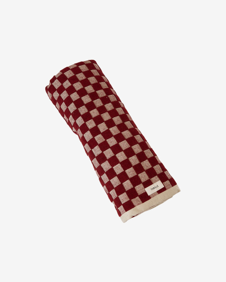 Aalto Terry Beach Towel -  Syrah