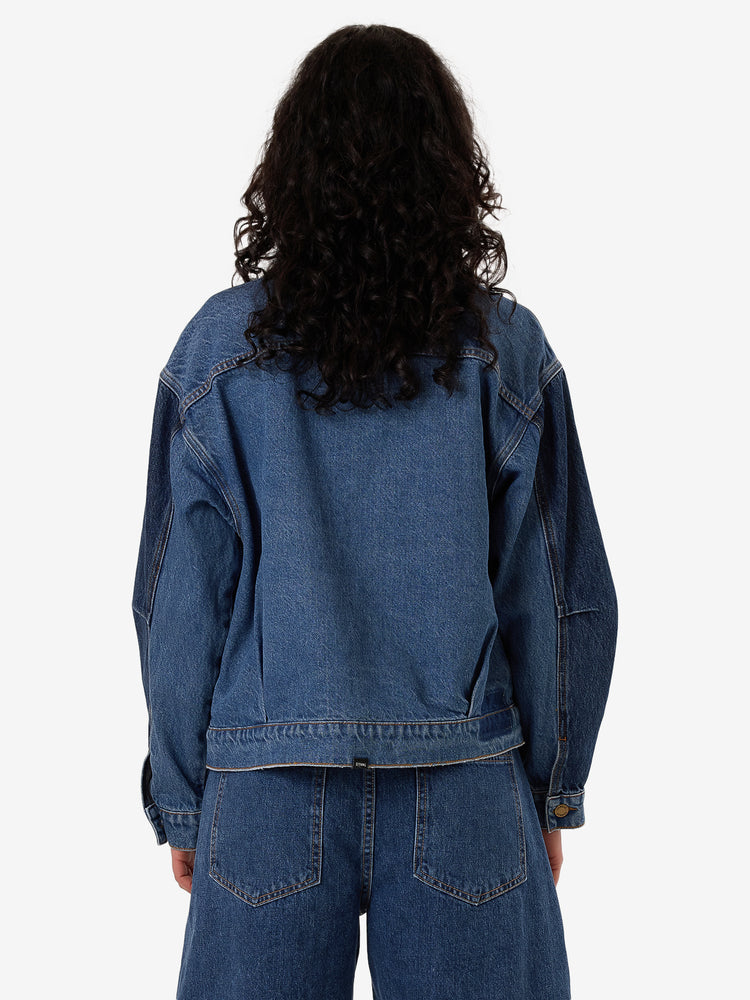 Bailey Jacket - Two Tone Blue