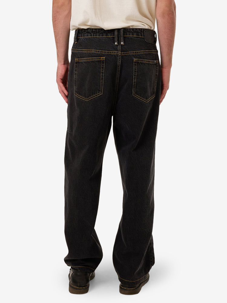 Big Slacker Denim Jean - Black Bull