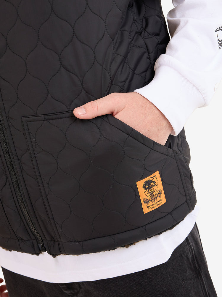 Blackwood Reversible Gilet - Chocolate