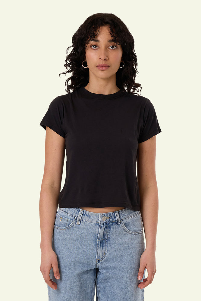 Boy Tee - Washed Black