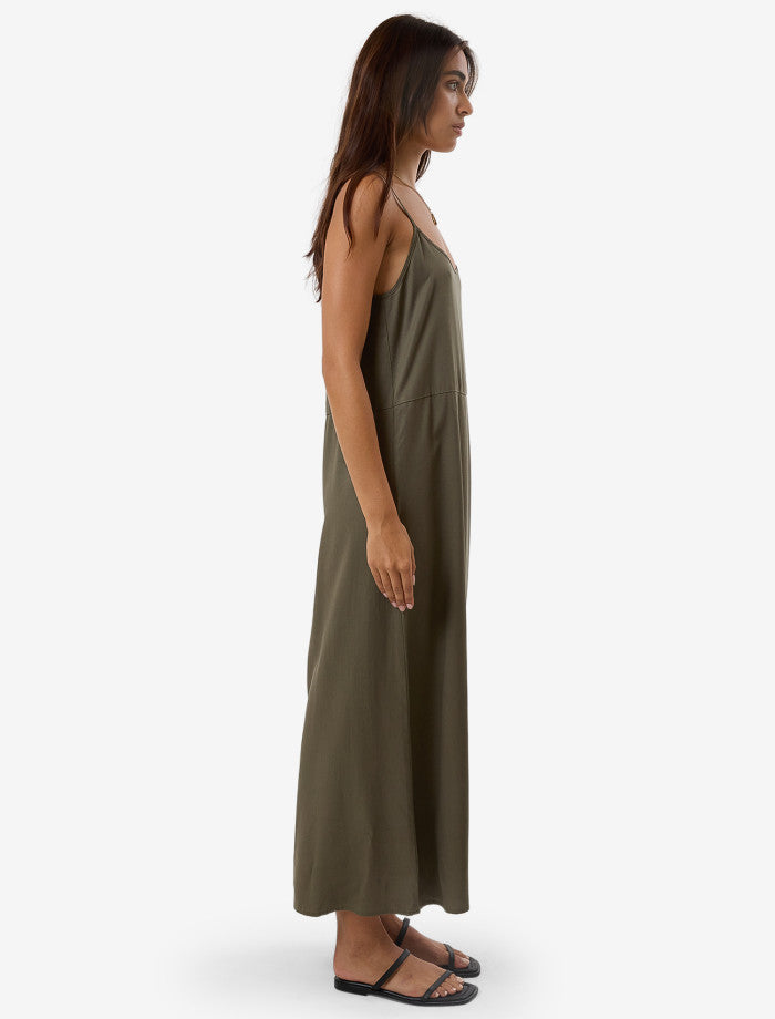 Breezy Slip Dress - Tarmac