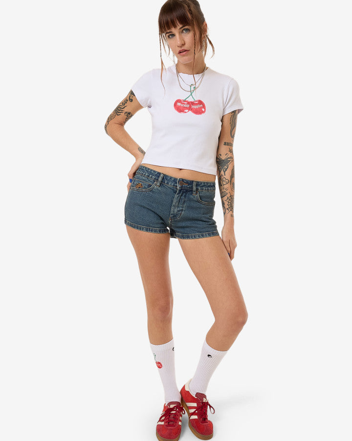 Cherio Teeny Tee - White