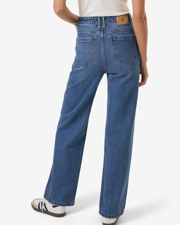 Cherry Stretch Jean - Double Rinsed Blues