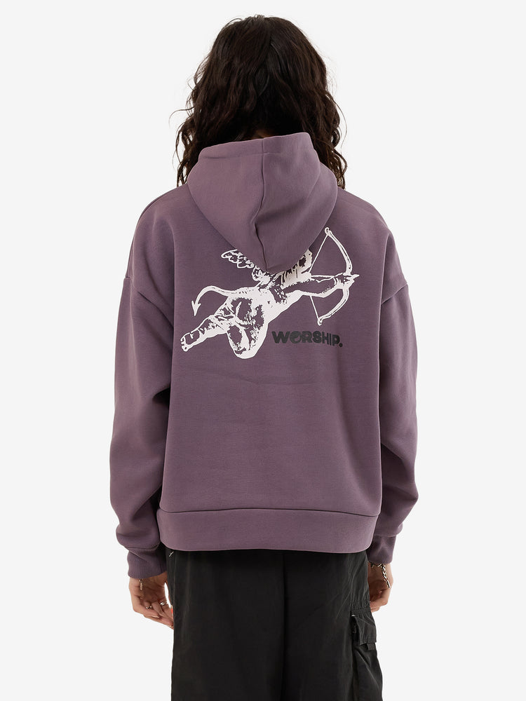 Cherub Box Fit Hood - Purple Reign