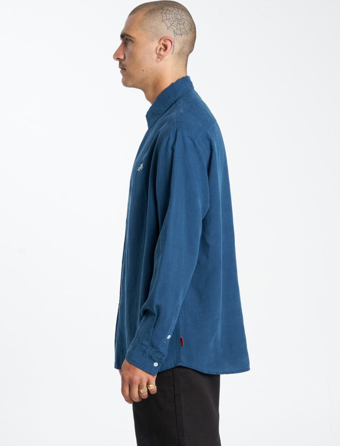 Cherub Long Sleeve Shirt - Moroccan Blue