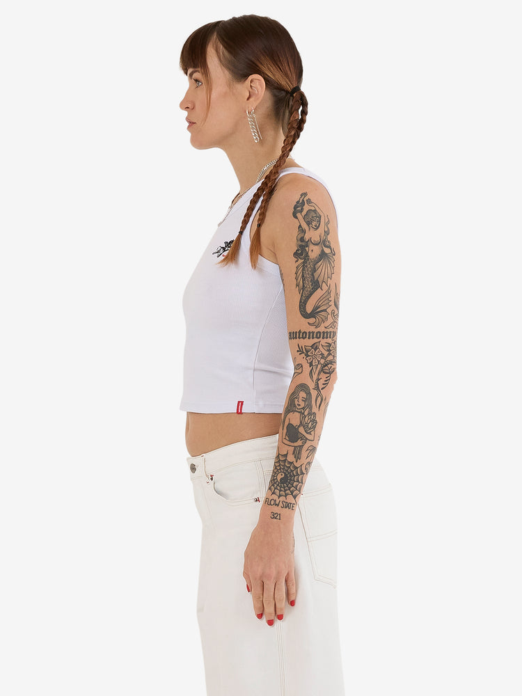 Cherub Longline Tank - White