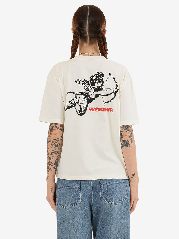 Cherub Regular Fit Tee - Bone