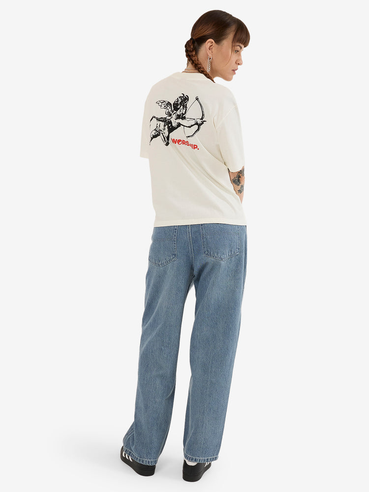 Cherub Regular Fit Tee - Bone